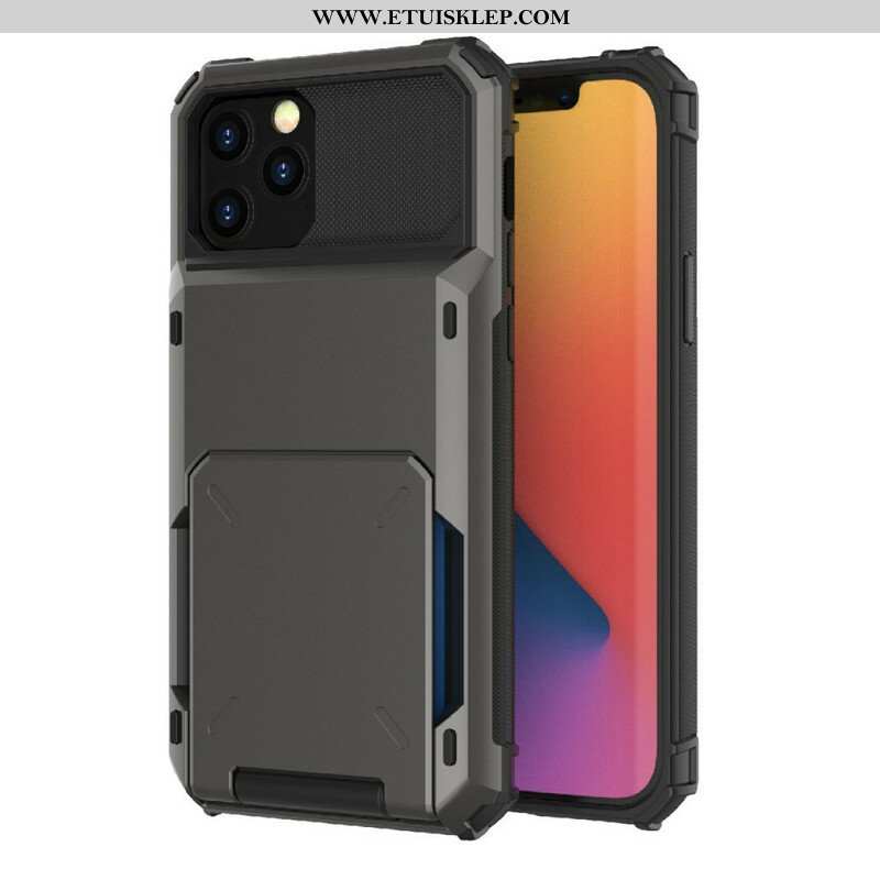 Etui do iPhone 13 Pro Max Odwróć Stylowy Uchwyt Na Karty